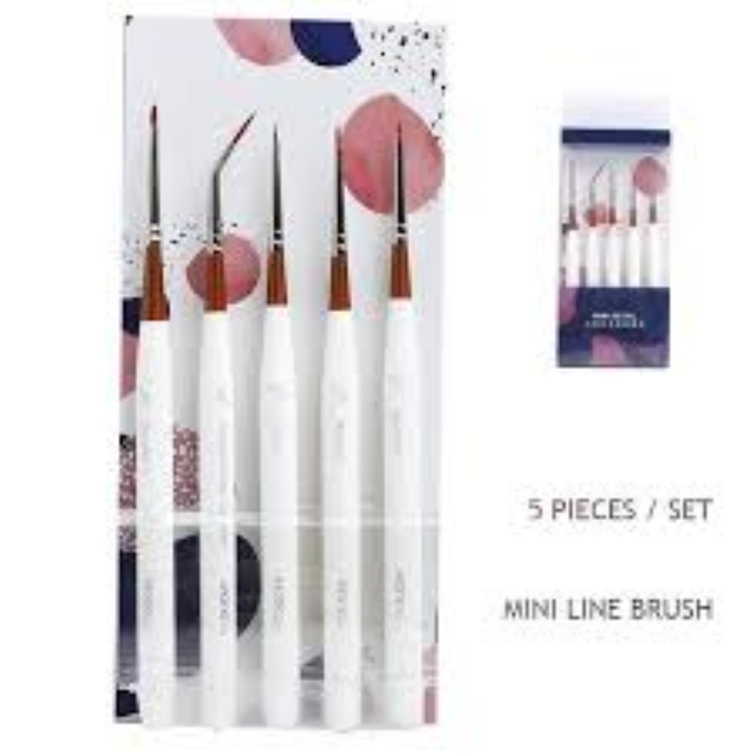 Maries Brush W/trClr-GoatHair 1-12R MS-253